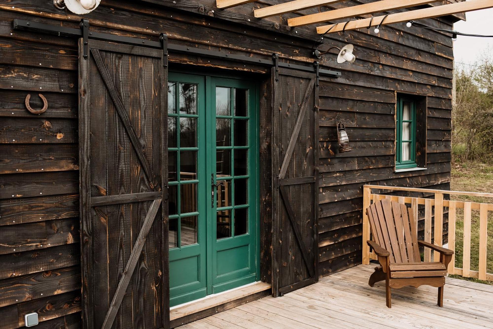 La Ferme Du Pont De Maumy, Cabane Au Bord De L'Etang Et Bain Nordique Busserolles Экстерьер фото